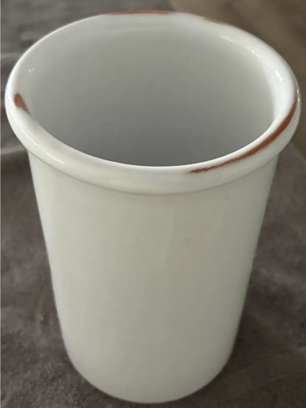Vietri Ceramic Wine Chiller Vietri  Mark in Deep Maroon